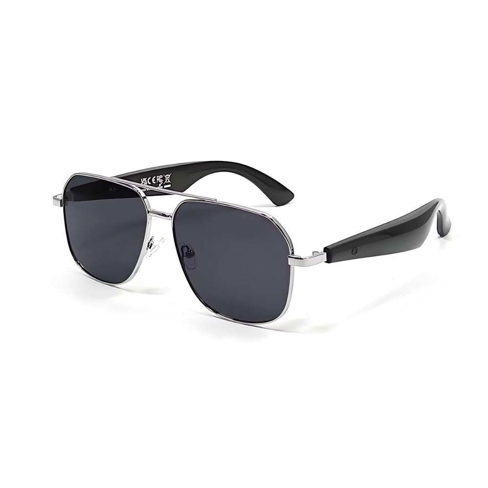 AirMars Lunettes intelligentes SG8 Écouteurs Bluetooth pour appels