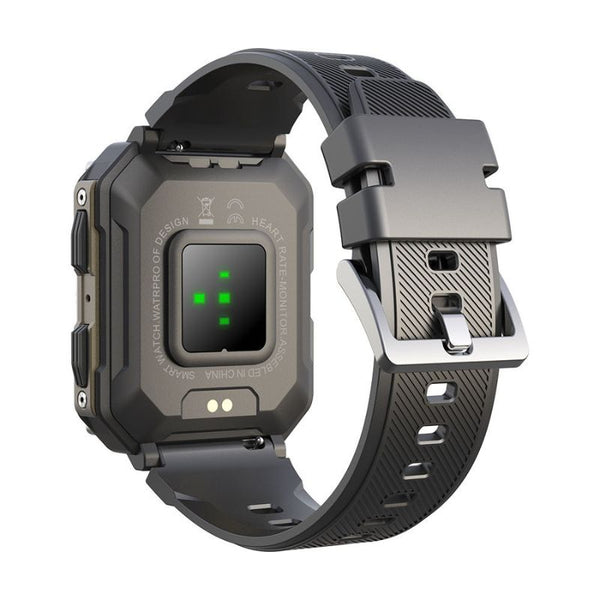 Watchily Montre Connectée Homme Appels, SMS, Sport, Santé - Pro Militaire MTPRO ...