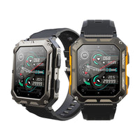 Watchily Pro Militaire MTPRO - Montre Connectée Homme Sport, Santé, Appels, Sms