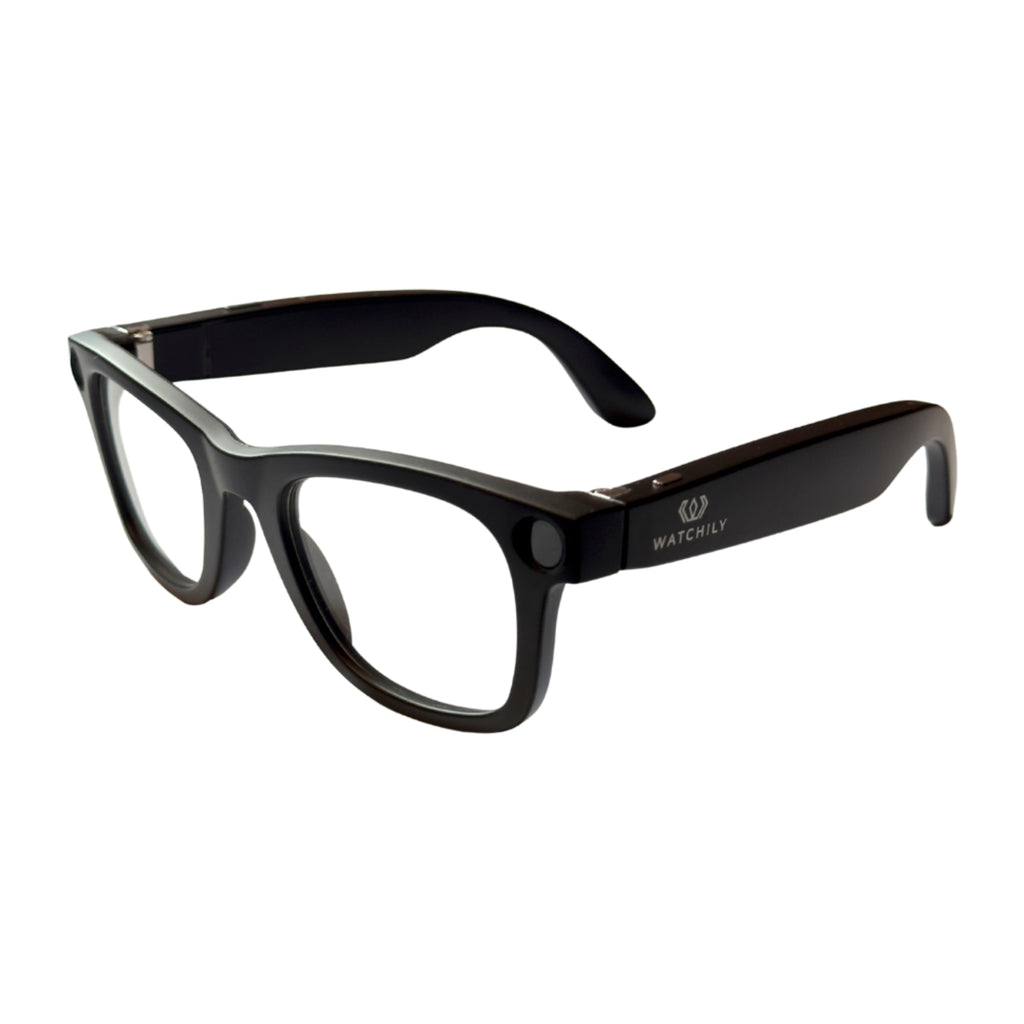 Lunettes Connectées IA avec Caméra HD 1080P – SmartView Pro – Verres N ...