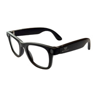 Lunettes Connectées IA avec Caméra HD 1080P – SmartView Pro – Verres Noirs et Verres Transparents Anti-Lumière Bleue inclus