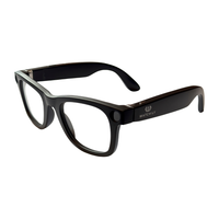 Lunettes connectées, Caméra Intégrée, ChatGPT – SmartView Pro IA - 10 pièces - Verres noirs et transparents