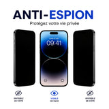 Verre Trempé Anti Espion 360° Sans Bulles avec Kit d'Installation Facile - Honor, Huawei, OnePlus, Oppo, Poco et Vivo