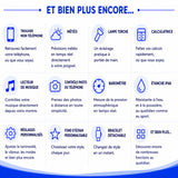 Montre Connectée Femme Bluetooth – Appels, SMS, Sport & Santé – SmartLady