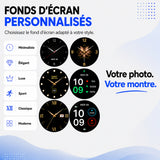 Montre Connectée Femme Bluetooth – Appels, SMS, Sport & Santé – SmartLady Pro