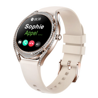 Watchily SmartLady Shiny, Montre Connectée Femme, Appels et SMS