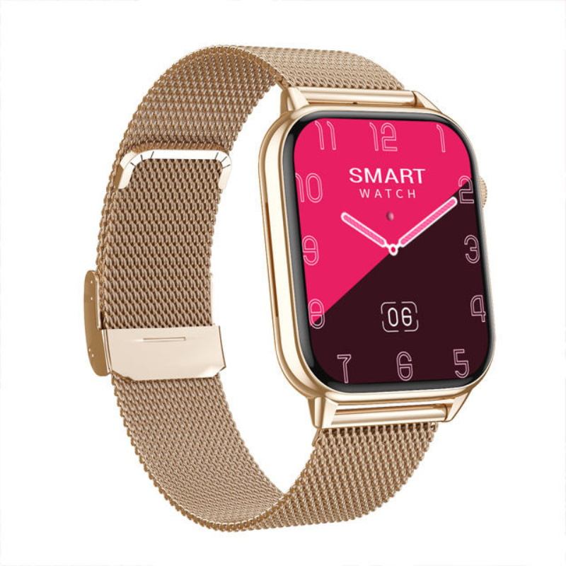 Watchily Montre Connectée Homme & Femme Bluetooth – Appels, SMS, Sport & Santé ...