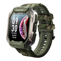 Watchily Pro Militaire MT1 - Montre Connectée Homme Sport, Santé , Natation, Aventure